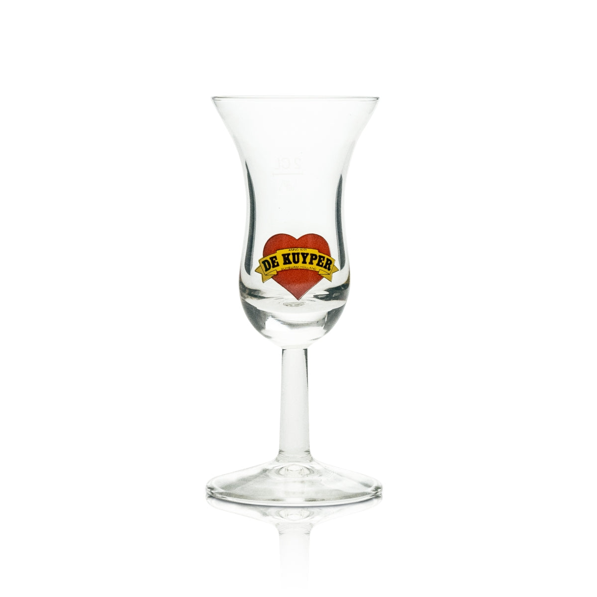 6x De Kuyper Liqueur Glass Jenever Tulip Glasses 2cl – View 2