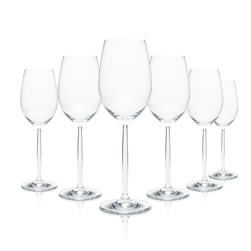 6x Devaux Champagne Glass 0.2l Flute Bowl Wine Style Glasses Sparkling Wine Prosecco Bar