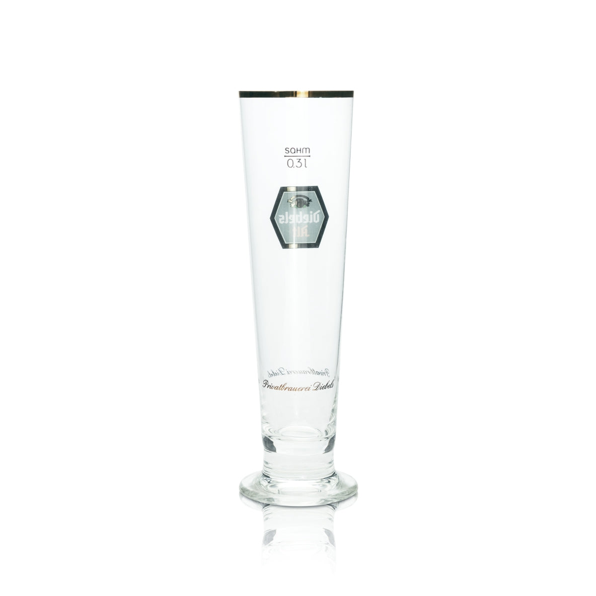 6x Diebels Alt Beer Glass 0.3l Goblet Sahm Pils Glasses Export Tulip Goblet Mug – View 3