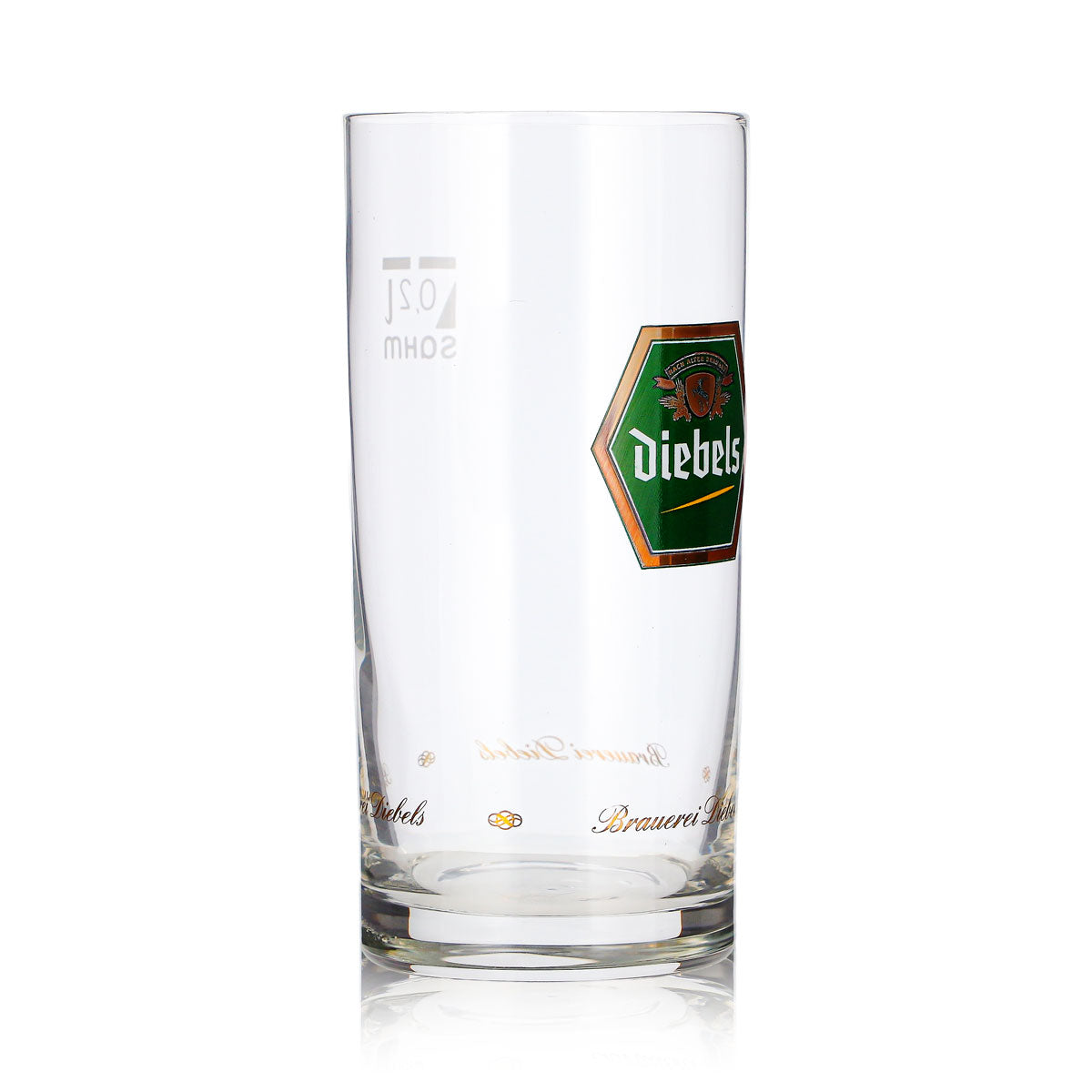 6 Diebels Beer Glasses, 0.2 L, Diebels Sahm Kölsch Glasses (Set of 6) – View 4