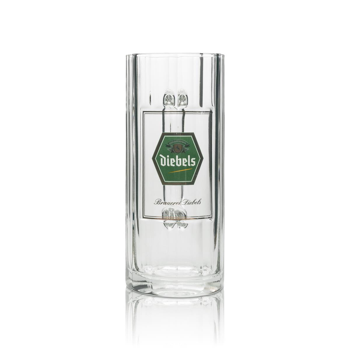 6x Diebels beer glass 0.4l mug Sahm – View 2