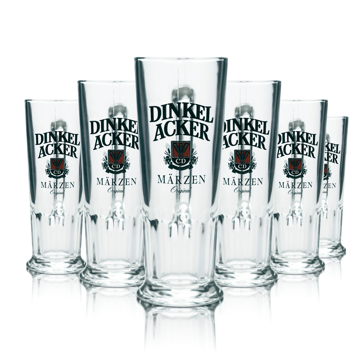 6x Spelt Beer Glass 0.25l Mug Märzen Habsburg Sahm Seidel Handle Glasses – View 4