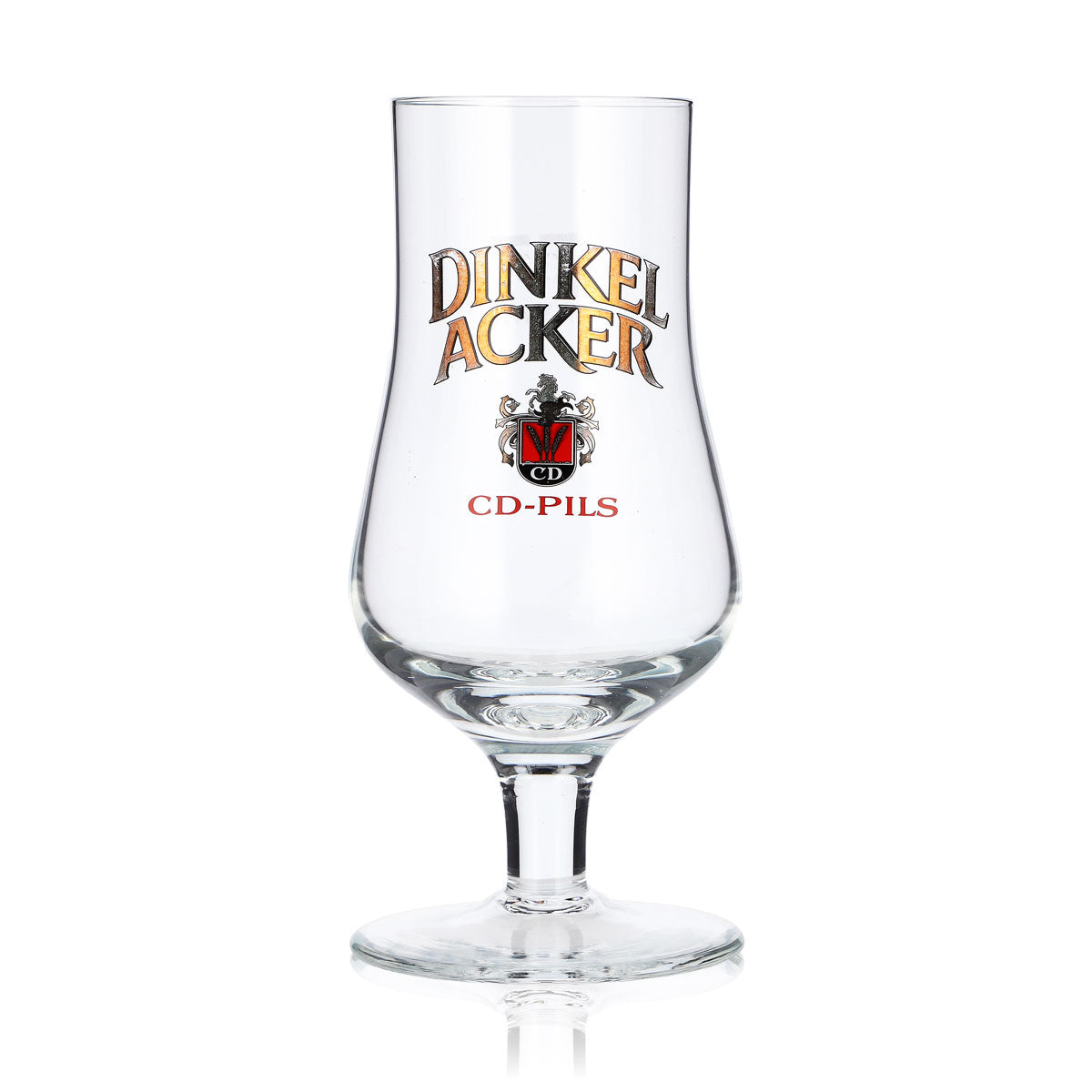 6x Dinkel Acker Beer Glass, 0.2 L, Tulip-Shaped, CD-Pils, Sahm Beer Glass, Goblet – View 2