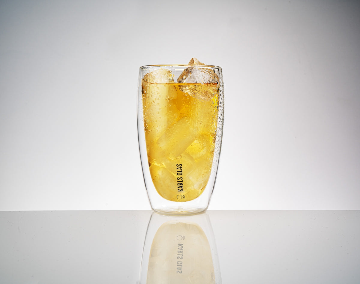 6x double-walled glasses, thermo glass, 0.45 l, latte macchiato, high quality, coffee