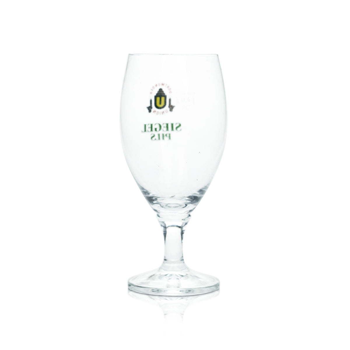 6x Dortmund Union Beer Glass 0.4l Tulip Cup Seal Pils Brewery Gastro Oak – View 3