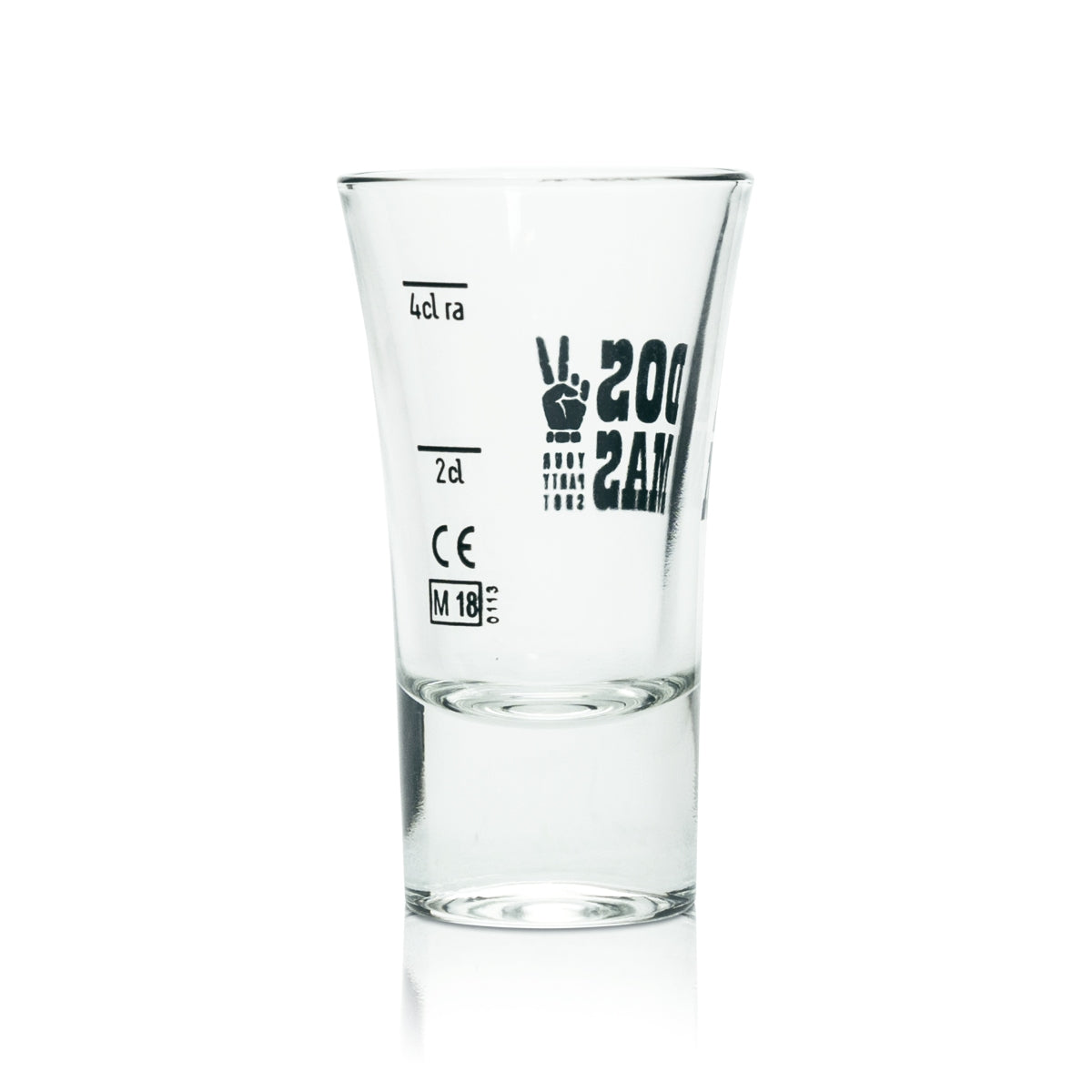 6x Dos Mas Glass 4cl Shot Short Shot Glasses Gastro Pub Bar Party Tequila – View 3