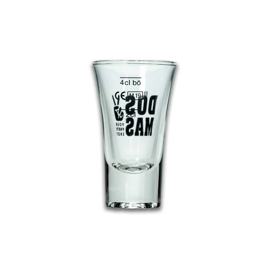 6x Dos Mas Glass 4cl Shot Short Shot Glasses Gastro Pub Bar Party Tequila – View 4