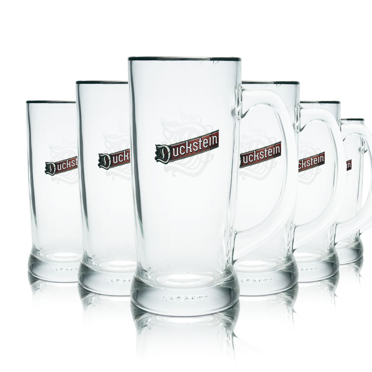 6x Duckstein beer glass 0.5l mug beer mug beer mug Seidel glasses set brewery