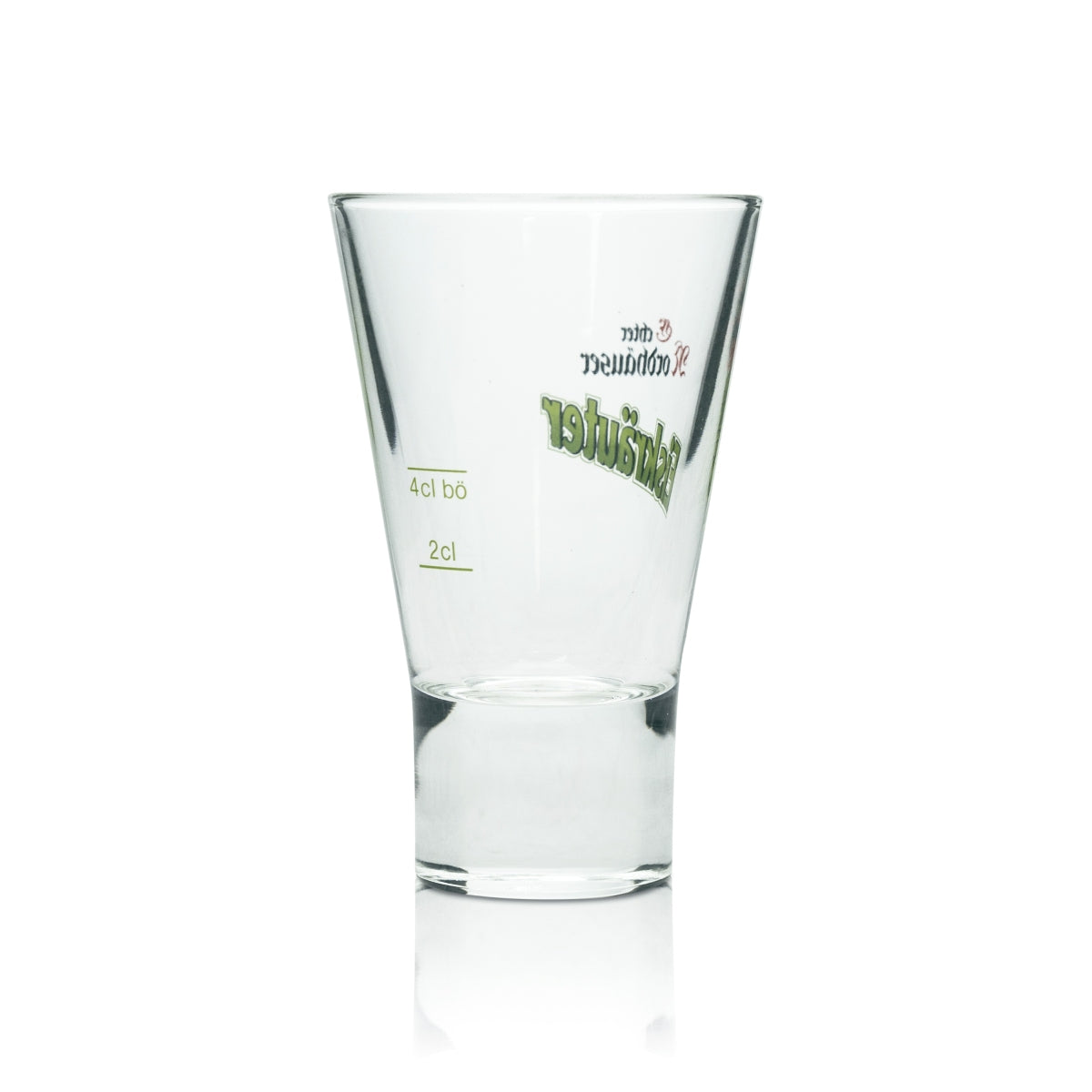 6x Genuine Nordhäuser Korn Glass 4cl Ice Herb Shot Glasses Stamper Shot – View 4