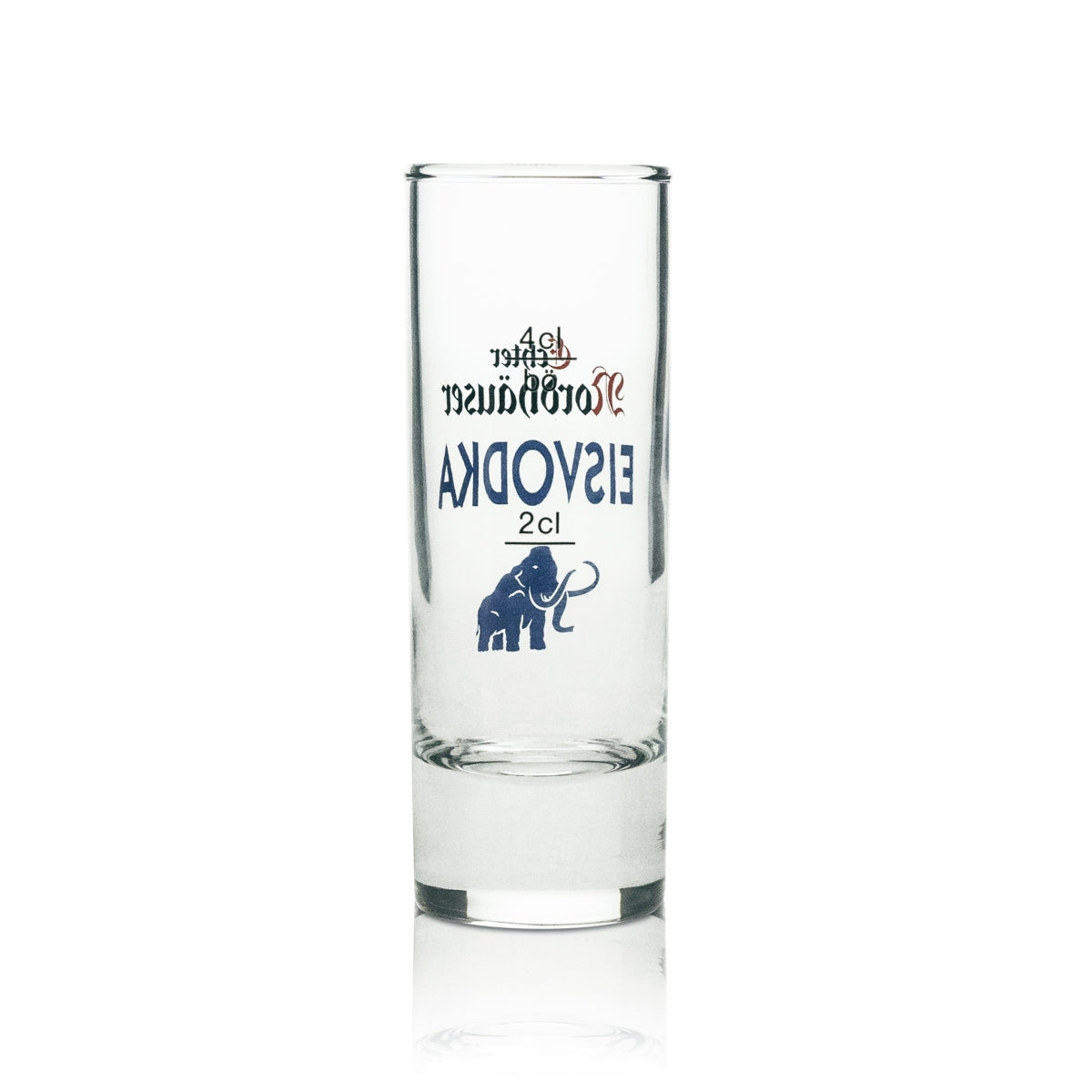 6x Echter Nordhäuser Korn Shot Glass, Long, Ice Vodka, 4cl – View 3