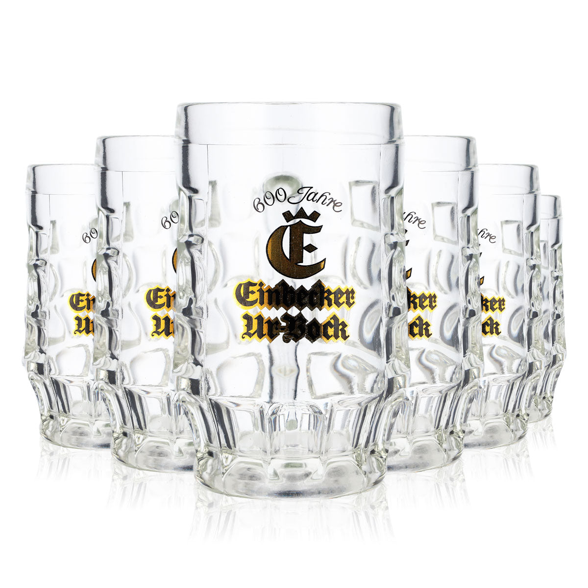 6x Einbeck beer glasses Beer glasses 0.4l Seidel beer mug Mug Urbock – View 7
