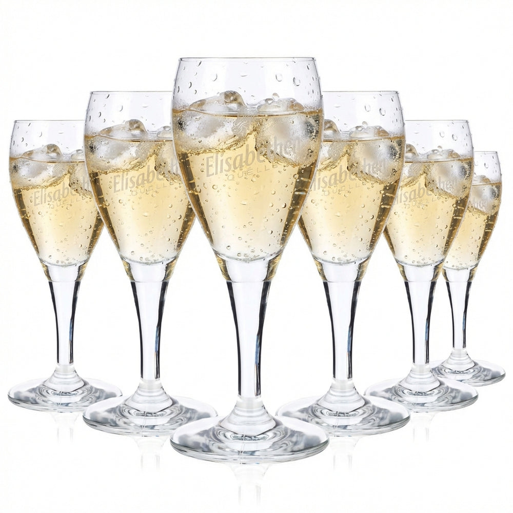 6x Elisabethen Quelle water glasses Water glasses 0.16 l Goblet Rastal