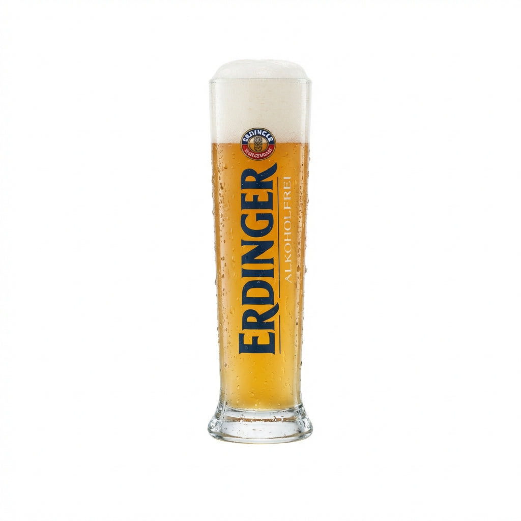 6x Erdinger Glass 0.3l Hefeweizen Wheat Beer Cup Non-Alcoholic Gastronomy Calibrated Beer – View 2