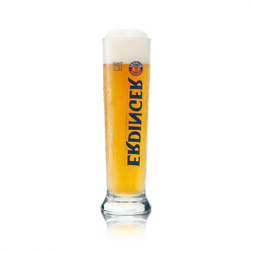 6x Erdinger Glass 0.3l Hefeweizen Wheat Beer Cup Non-Alcoholic Gastronomy Calibrated Beer – View 3