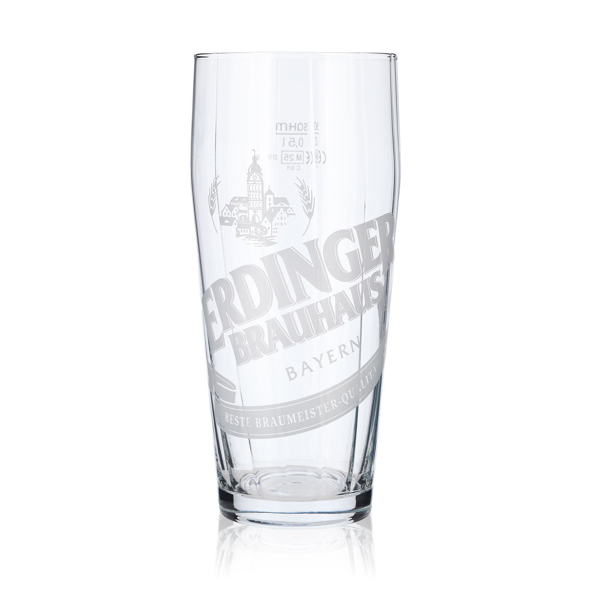 6x Erdinger 0.5l brewery beer mug glasses beer glass Weissbräu – View 2