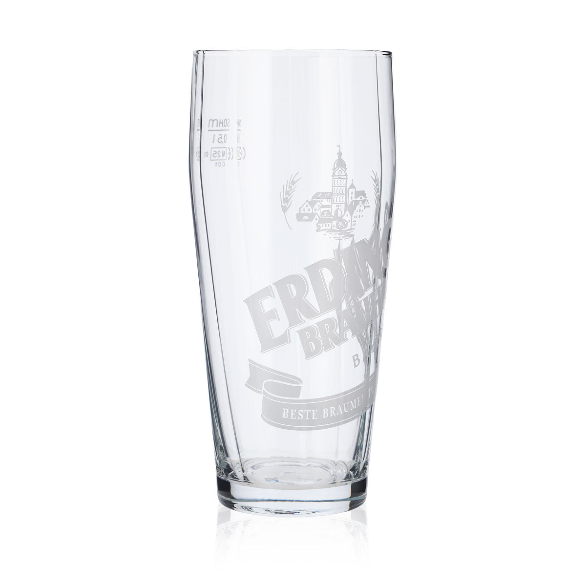 6x Erdinger 0.5l brewery beer mug glasses beer glass Weissbräu – View 3