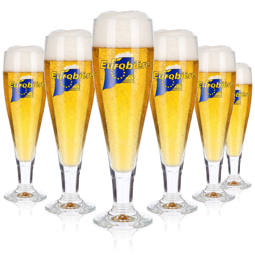 6 Eurobiére Beer Glasses, 0.3 L, Ritzenhoff (Set of 6)
