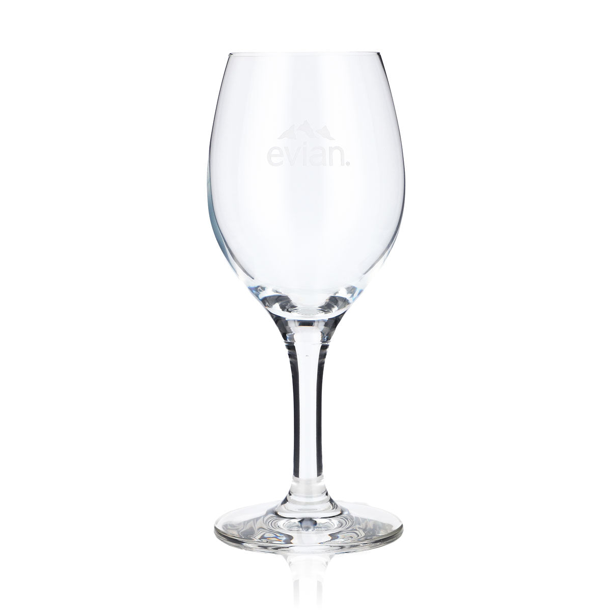 6x Evian water glass 0.23l Water glasses Goblet Chalice – View 2