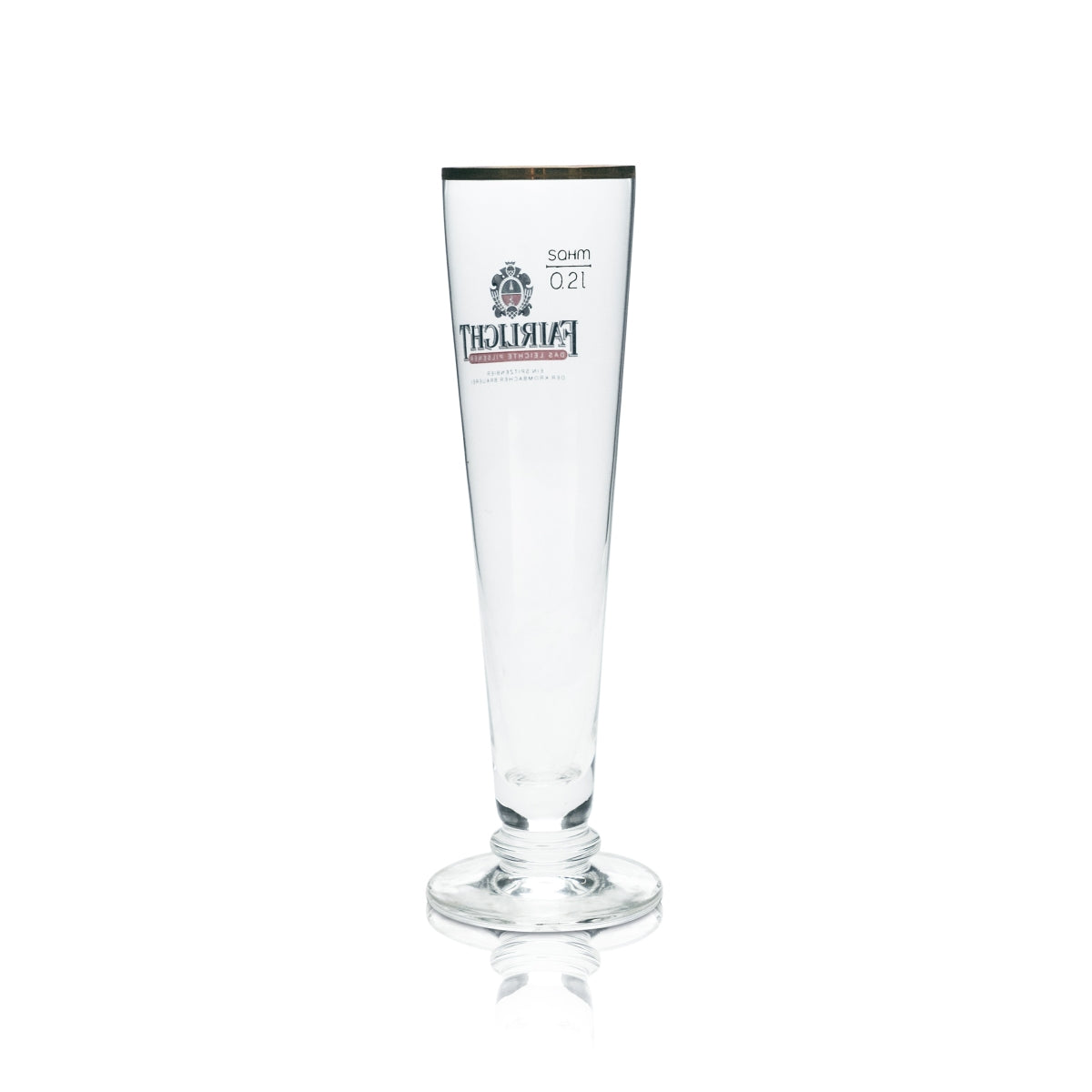 6x Fairlight beer glass 0.2 l tulip glass with gold rim, glasses, gastro pub, pilsner, brewery – View 4