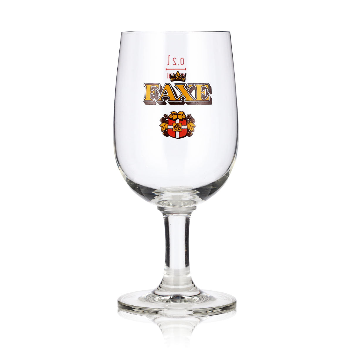6 Faxe Beer Glasses, 0.2 L, Rastal King Tulip-Shaped Glasses – View 2