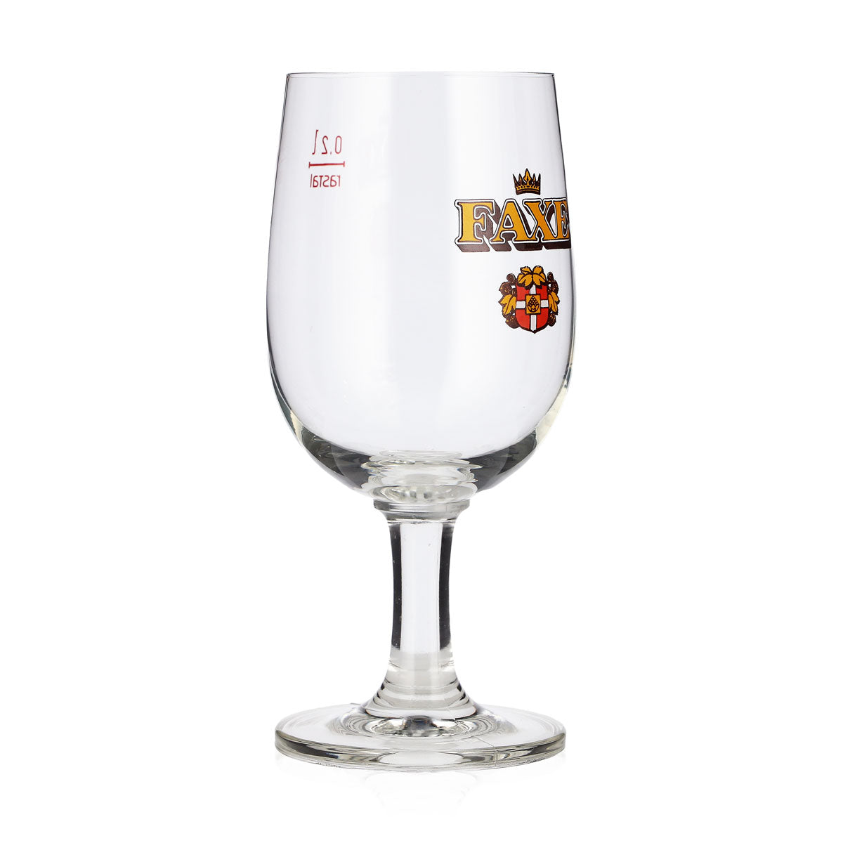 6 Faxe Beer Glasses, 0.2 L, Rastal King Tulip-Shaped Glasses – View 3