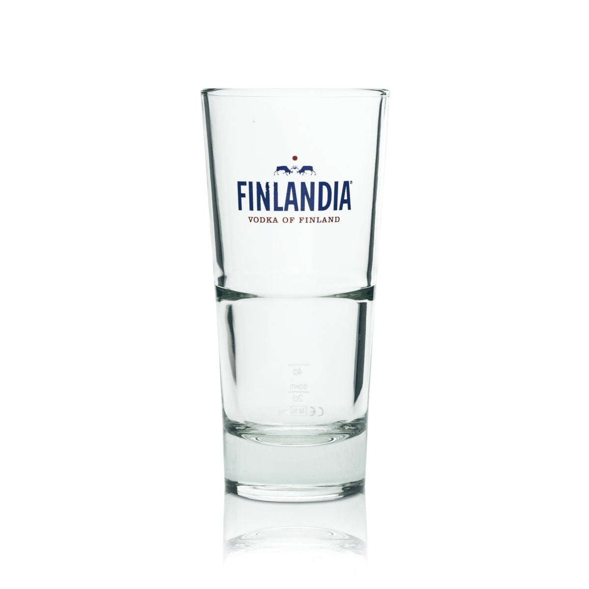 6x Finlandia Glass 0.36l Long Drink Cocktail Glasses Stackable Gastro Pub Bar – View 2
