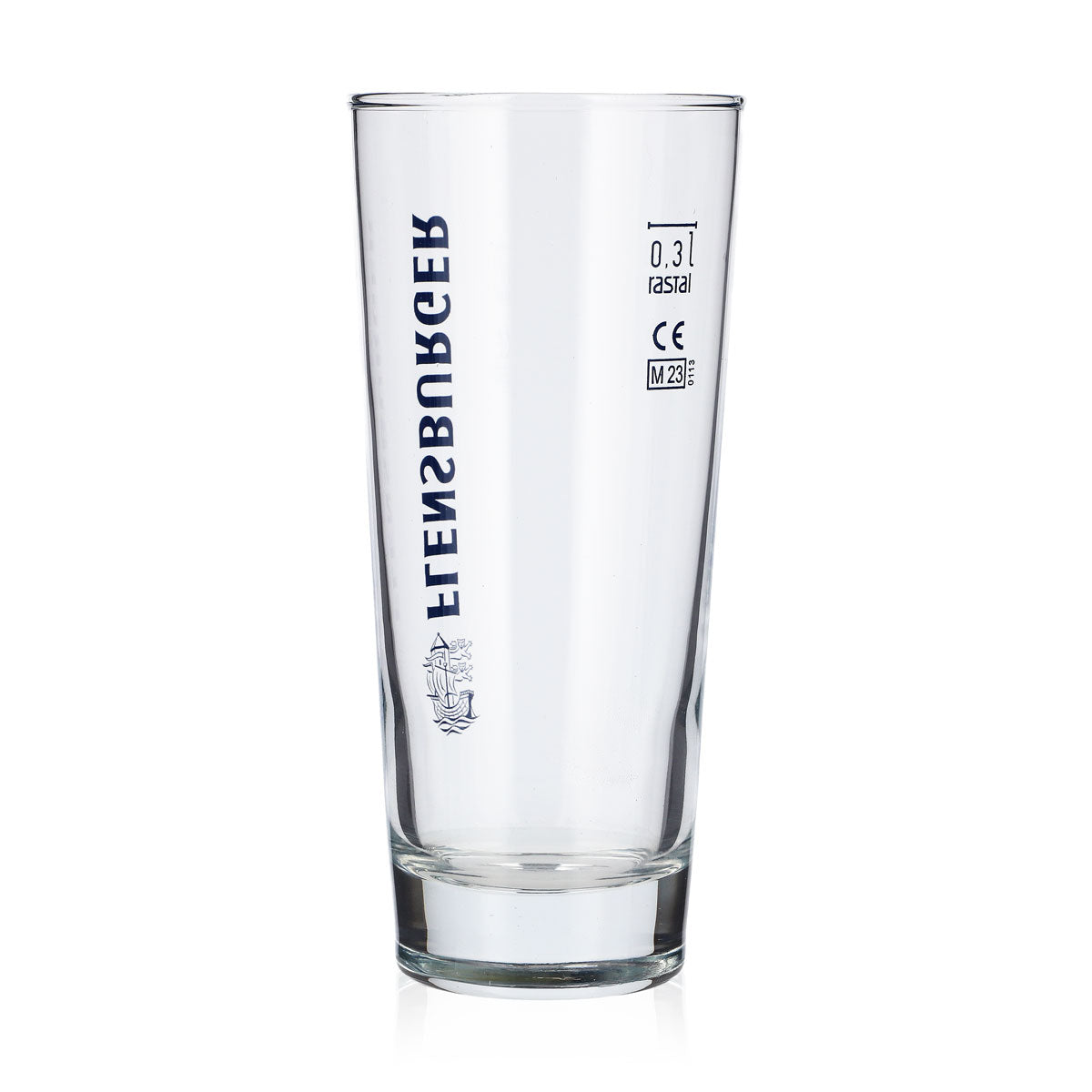 6 Flensburg Beer Glasses, 0.3 L, Frankonia Rastal Beer Glasses (Set of 6) – View 4