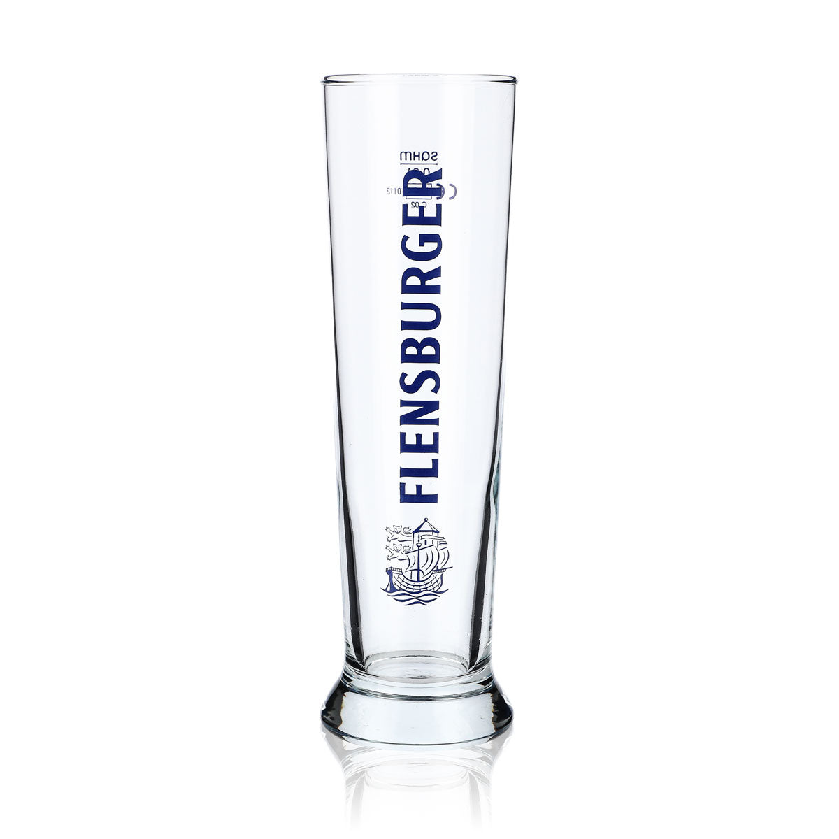 6x Flensburger beer glass 0.3l cup with vertical lettering Sahm Vancouver – View 2