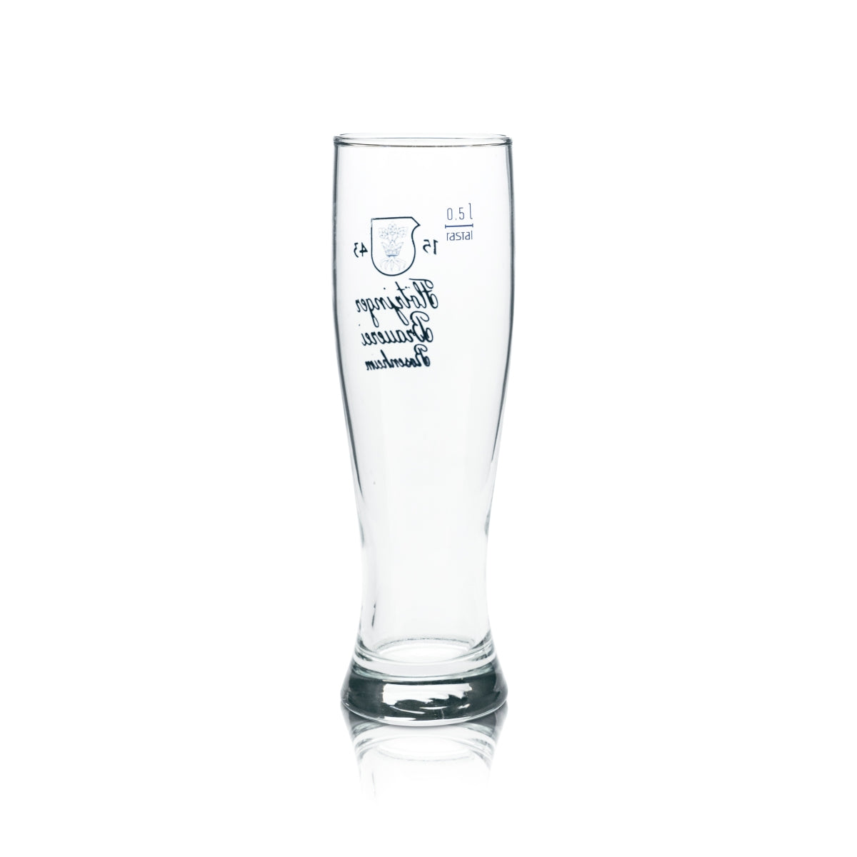 6x Flötzinger wheat beer glasses, 0.5 l, yeast wheat glasses, Bavarian brewery, bar – View 3