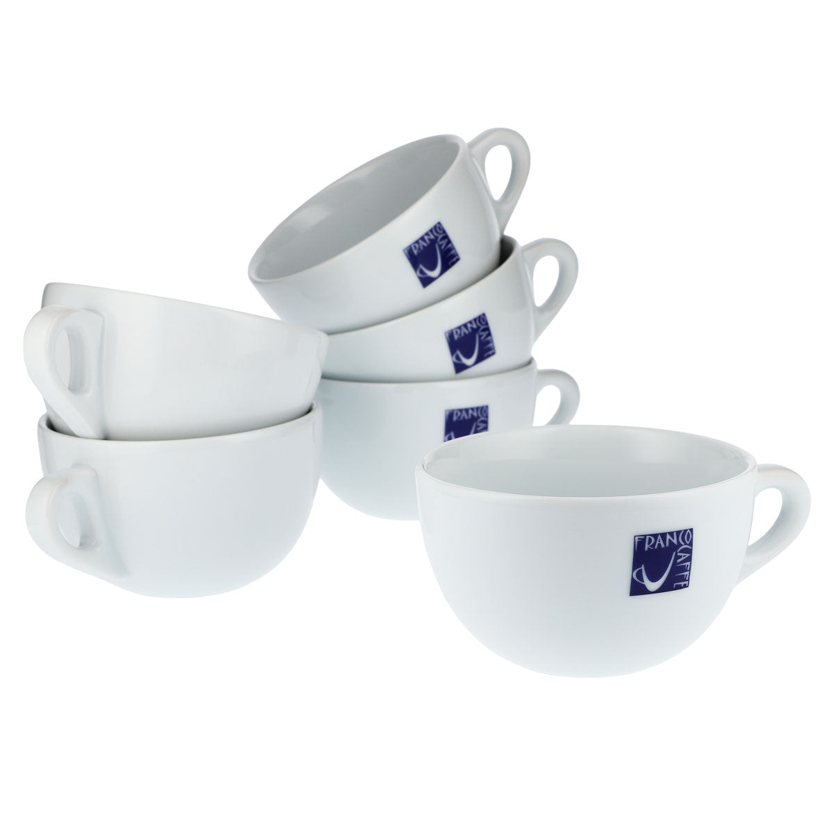6x Franco Coffee Glass 0.35l Coffee Cup Coffee Latte Coffee Mug d`ANCÀP – View 5