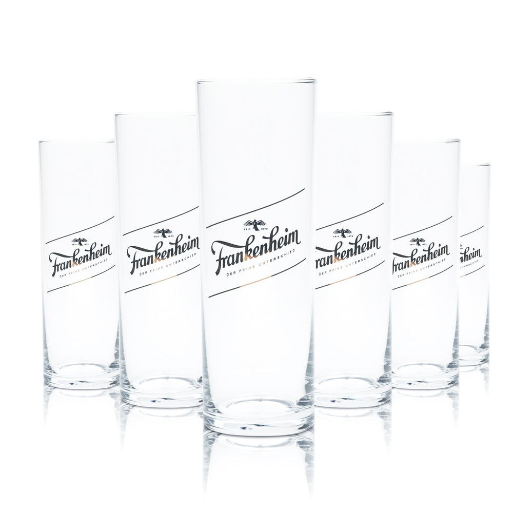 6x Frankenheim Beer Glass 0.3l Altbier Mug Glasses Alt Brewery Beer Bar