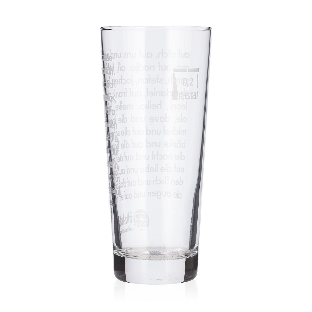 6x Fritz-Kola Soft Drink Glass, 0.2 L, Long Drink, Long White Text, Rastal – View 4