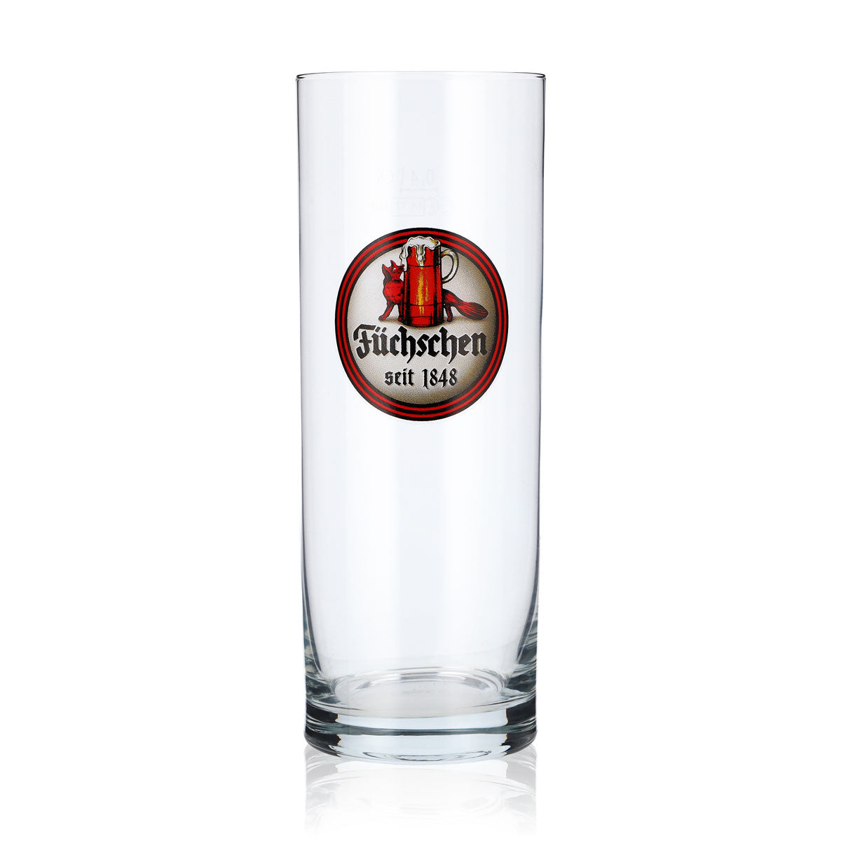 6x Füchschen Beer Glass Altbier Glasses 0.4l Stem Glass Mug Düsseldorf – View 2