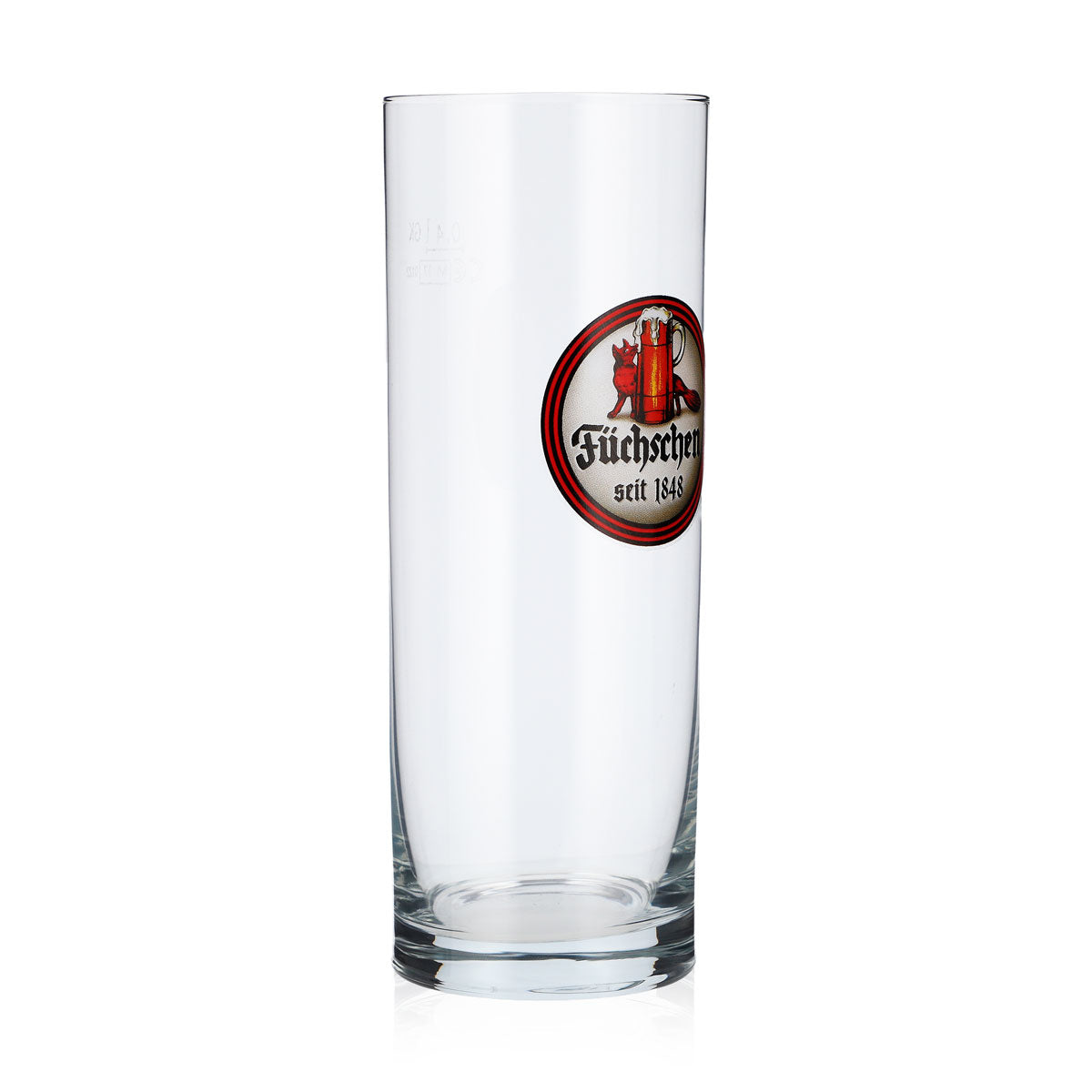 6x Füchschen Beer Glass Altbier Glasses 0.4l Stem Glass Mug Düsseldorf – View 3