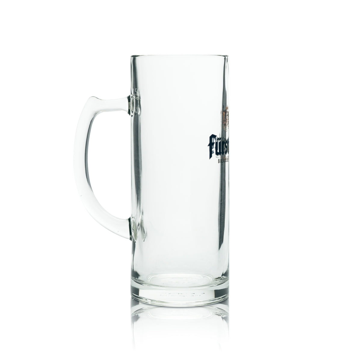 6x Fürstenberg glass 0.5l beer mug tankard glasses calibrated catering Pilsener – View 3