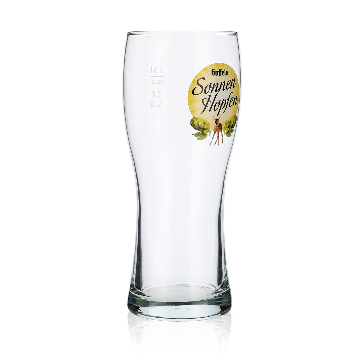 6x Gaffel beer glasses 0.5l cups "Sonnenhopfen" Rastal Bavaria – View 4