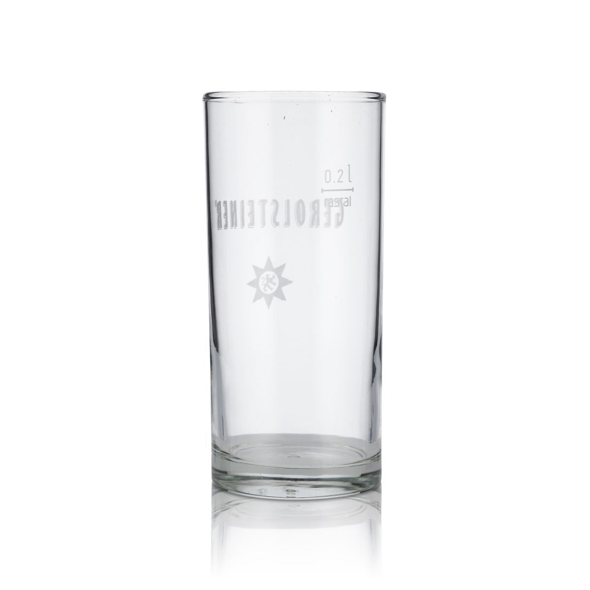 6x Gerolsteiner glass 0.2l mineral water sparkling soda glasses set Gastro – View 3