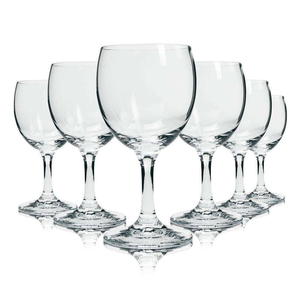 6x Gerolsteiner water glass 0.25 l Sternenkelch Ritzenhoff