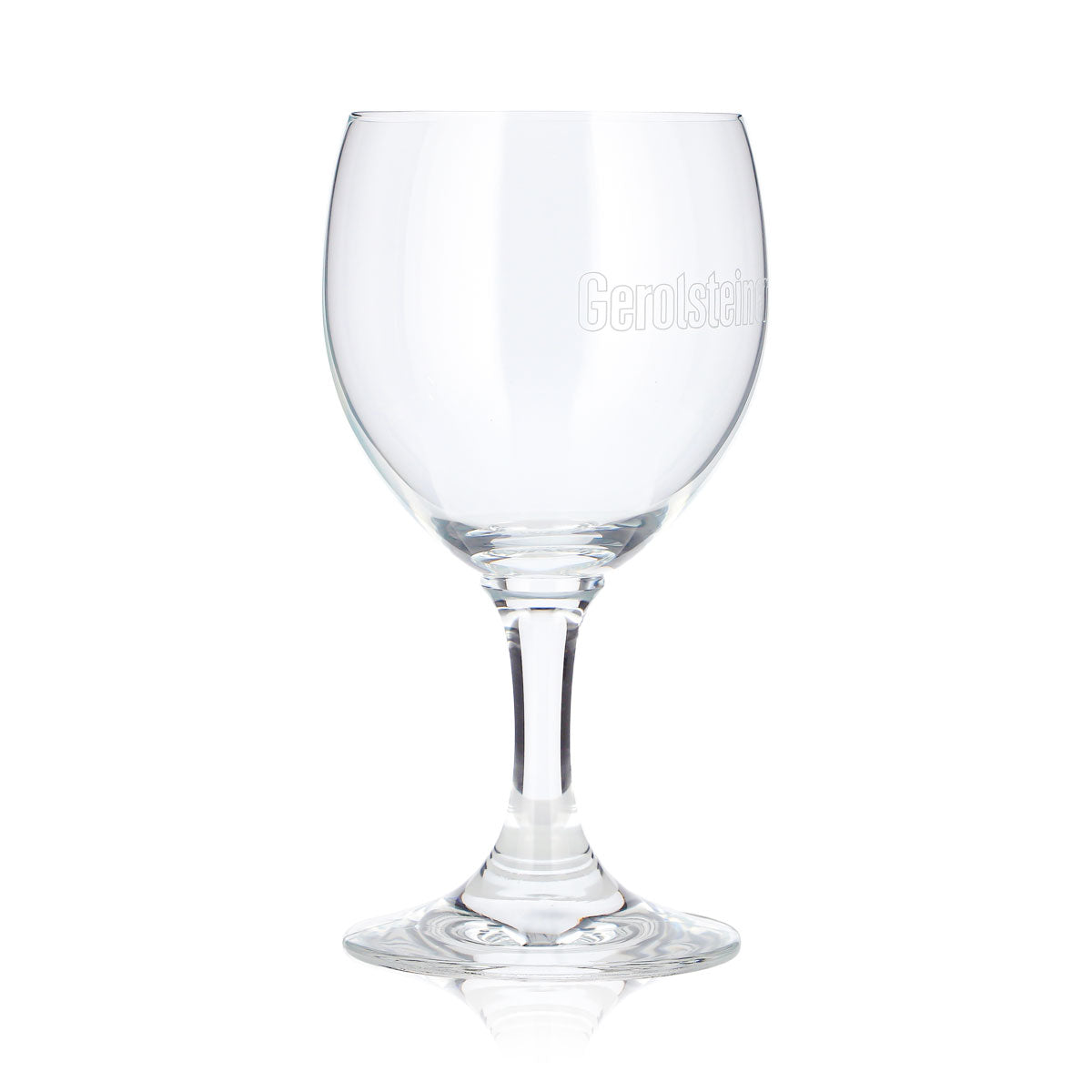 6 Gerolsteiner Water Glasses, 0.25 L, Tulip-Shaped Beer Glasses (Set of 6) – View 3