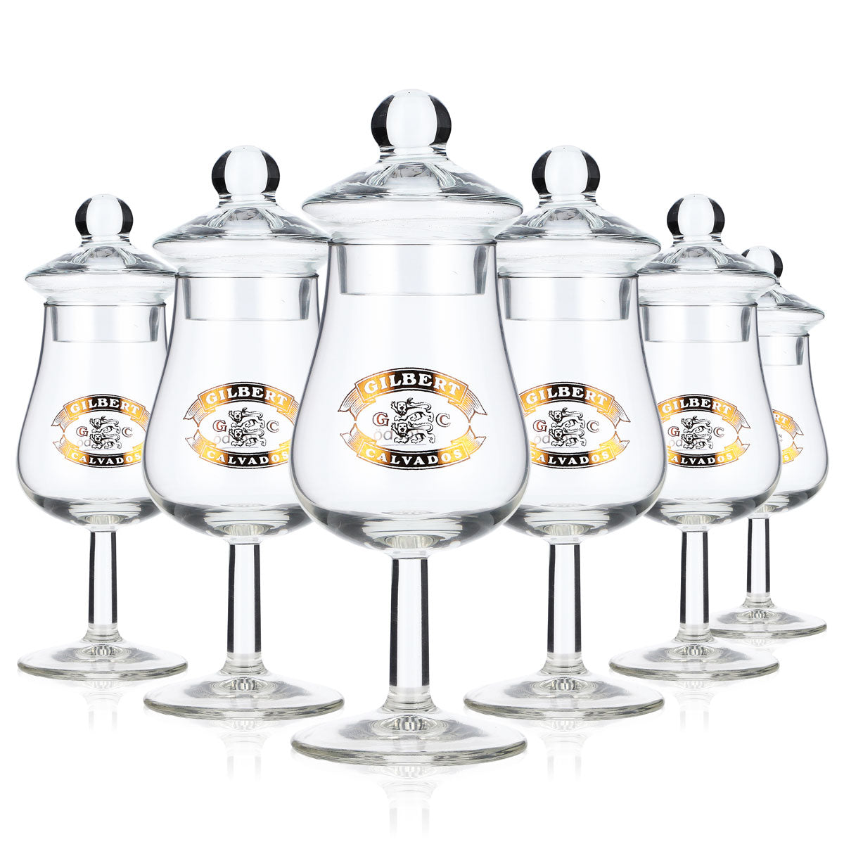 6x Gilbert Calvados Calvados Glasses Tasting Glass with Lid – View 8