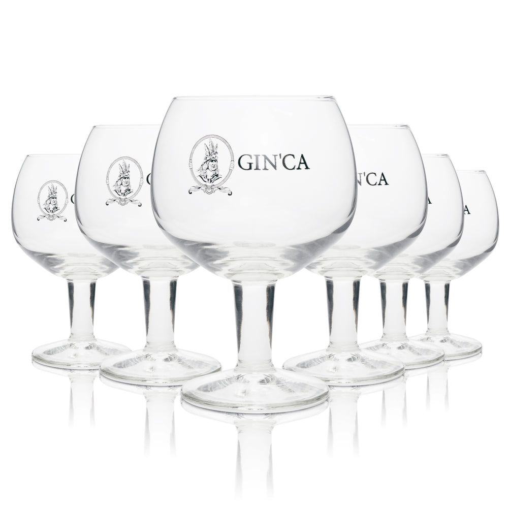 6x Gin Ca Gin Glass Balloon Coppa 60cl Libbey