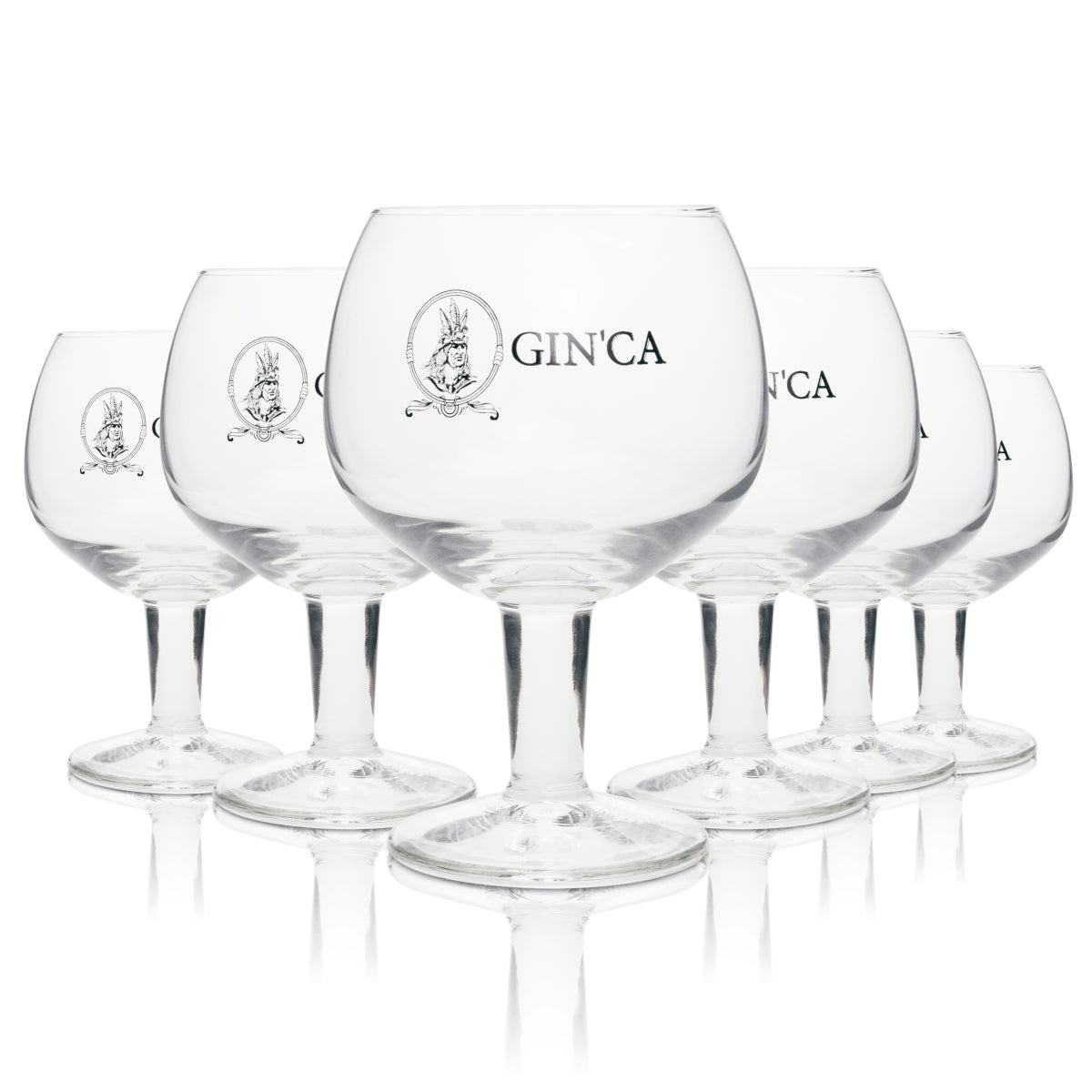 6x Gin Ca Gin Glass Balloon Coppa 60cl Libbey