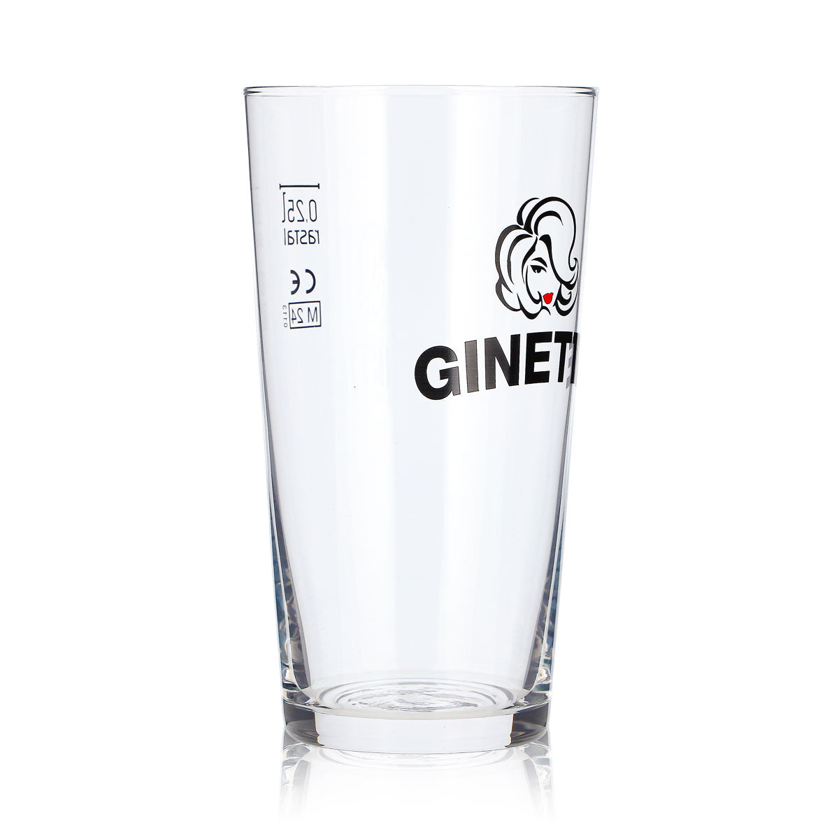 6 Ginette Beer Glasses, 0.25 L, Rastal Baku Beer Glasses, Willibecher (Set of 6) – View 3