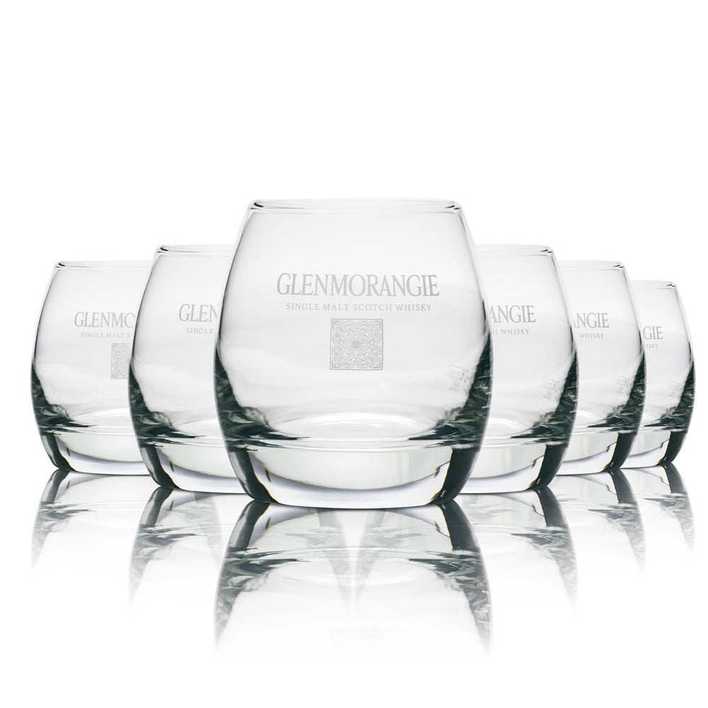 6x Glenmorangie Glass 0.3l Whisky Tumbler Single Malt Tasting Glasses Quinta Ruba