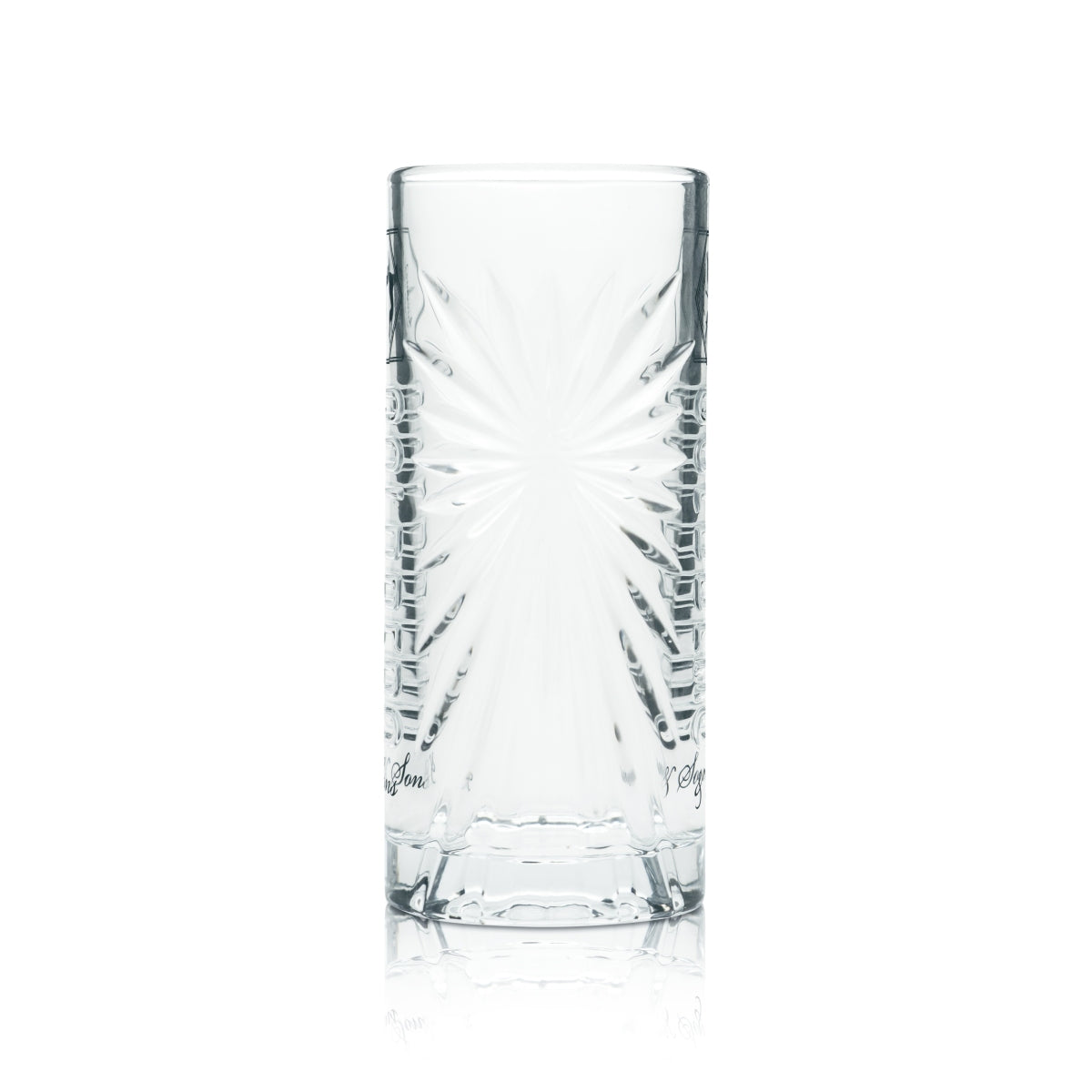 6x Goldberg Glass 0.3l Long Drink Cocktail Relief Contour Glasses High Ball – View 3