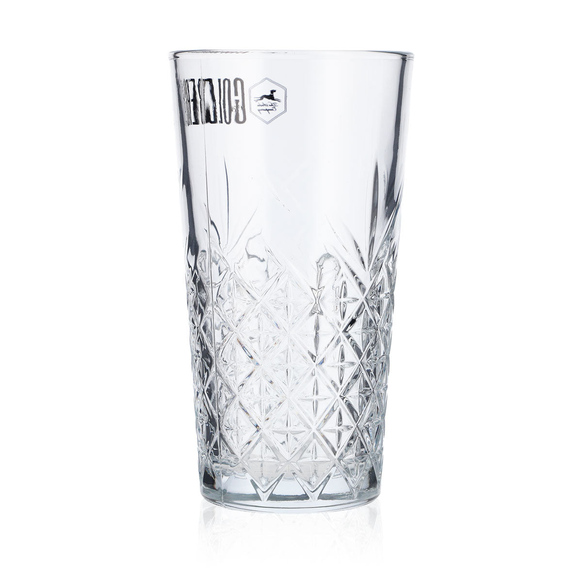 6x Goldberg Soft Drink Glass 0.36 L Long Drink Glasses Relief Timeless – View 4