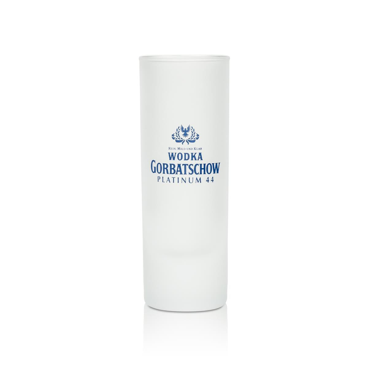 6x Gorbatschow Vodka Glasses 4cl Shot Frosted Glass – View 2
