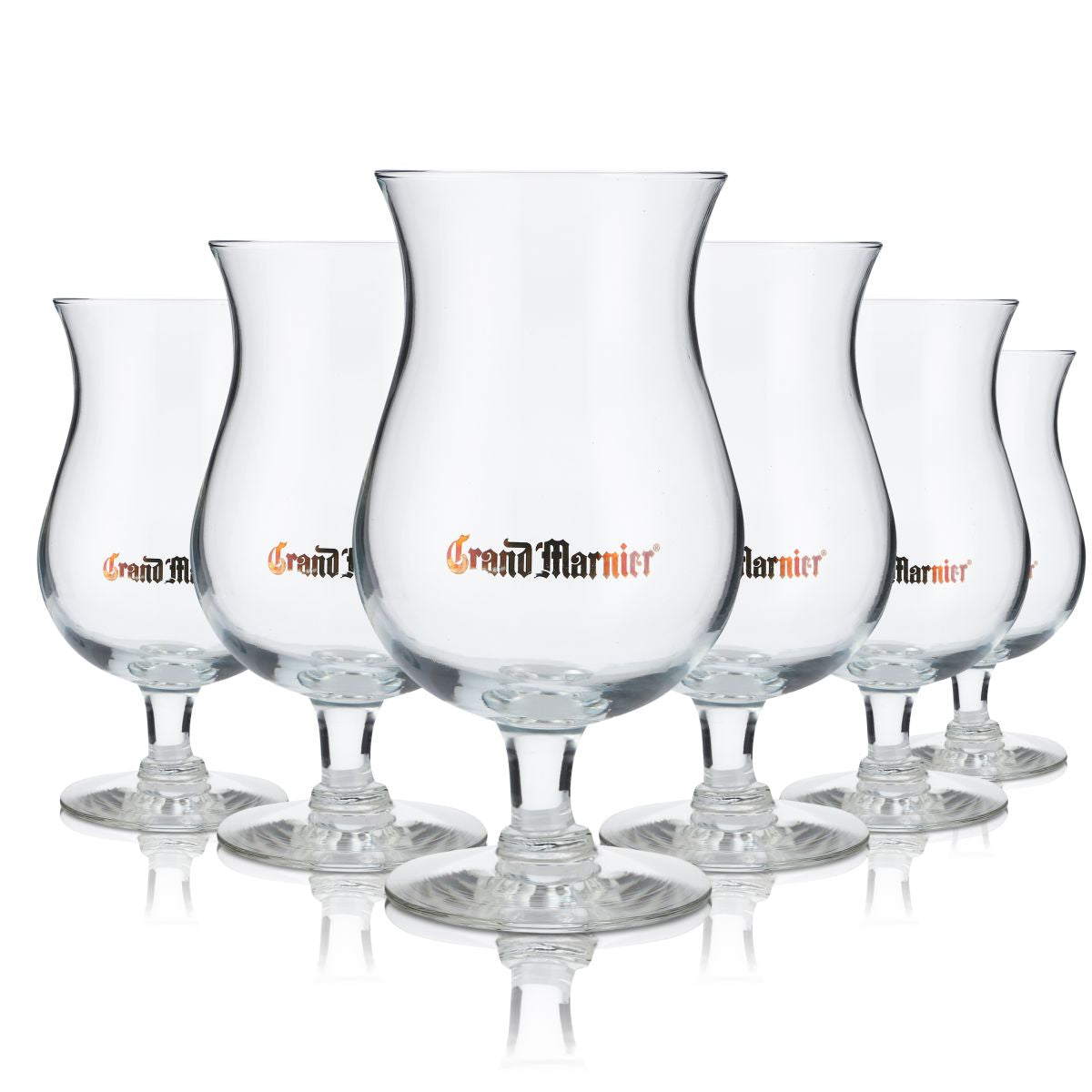 6x Grand Marnier liqueur glass 0.38l Grand Cru Brandy glasses set