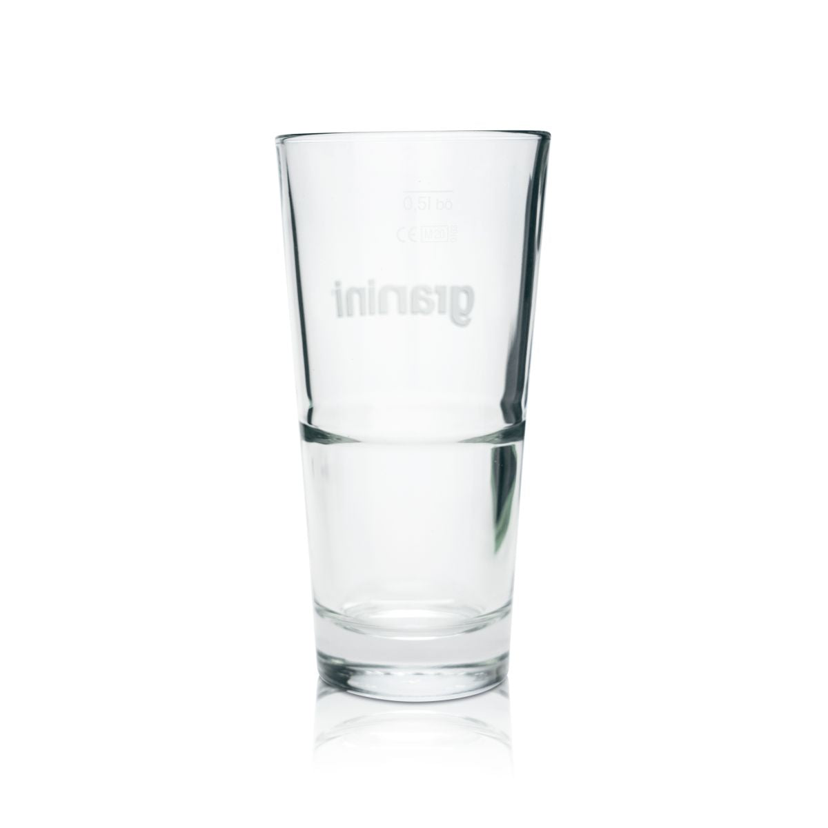 6x Granini glass 0.5l long drink glasses cocktail glasses drinking glasses V-shape calibrated – View 3