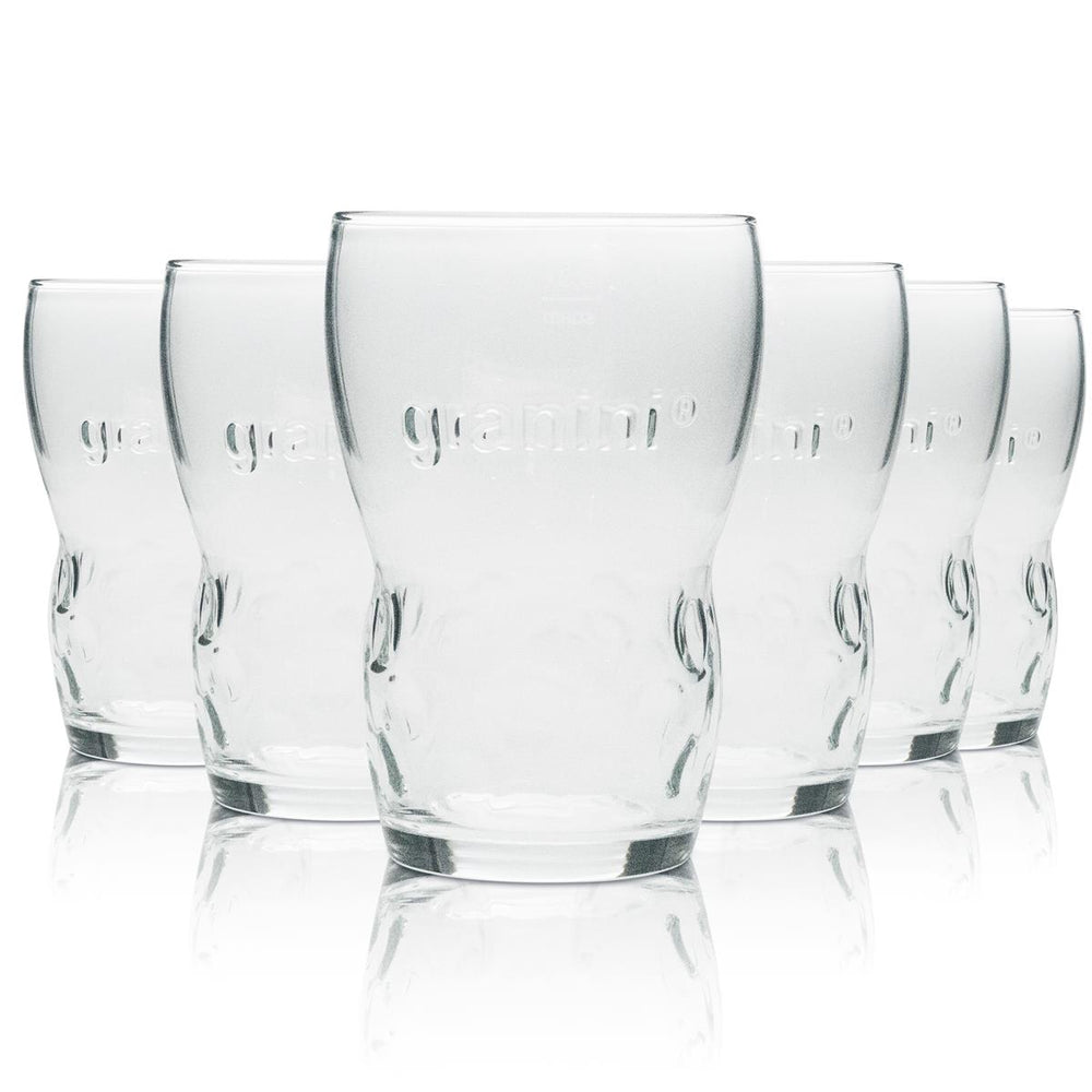 6x Granini juice glass long drink 300ml Sahm